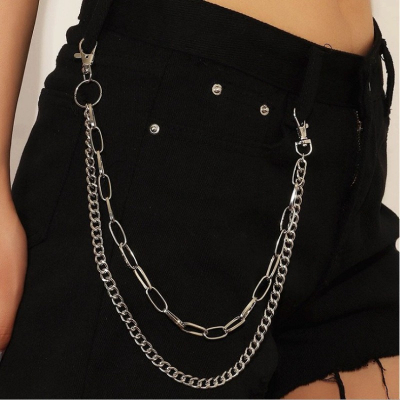 Body Jewelry Men - Jewelry Punk Retro Metal Ring Double