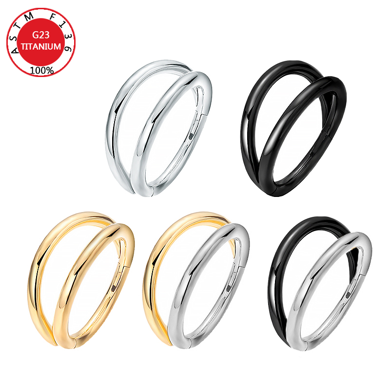 Body Jewelry Industrial - Piercing Septum Clicker Tragus Industrial Cartilage