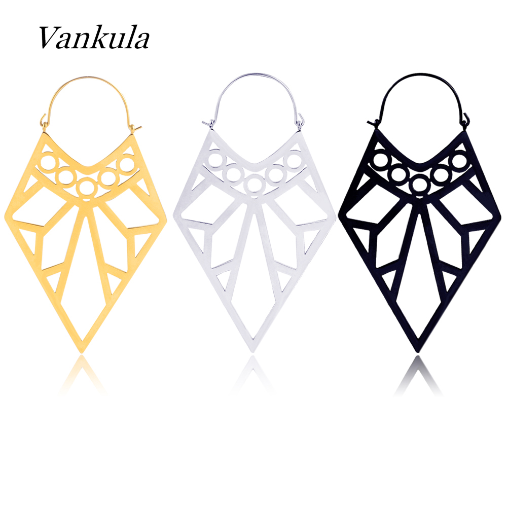 Body Jewelry Hangers - Vankula 2PCS Stainless Steel Dangle Earrings