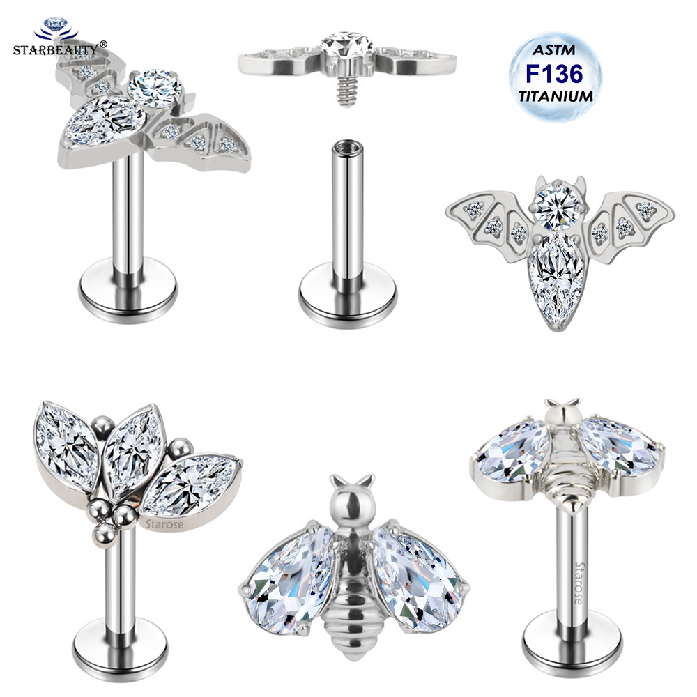 Body Jewelry Implant Grade Titanium - Implant Grade ASTM F-136 Titanium Cartilage