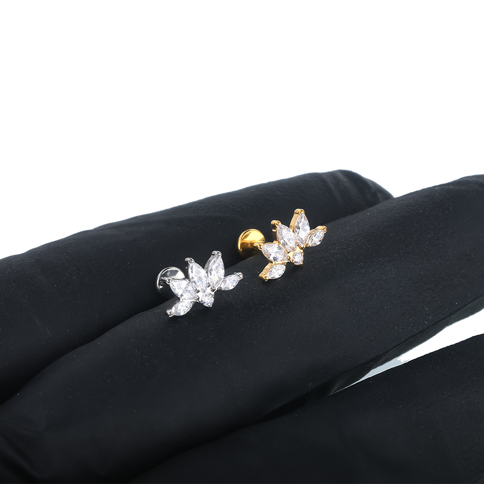 1/5pcs Implant Grade Titanium  - Body Jewelry Labret review and price