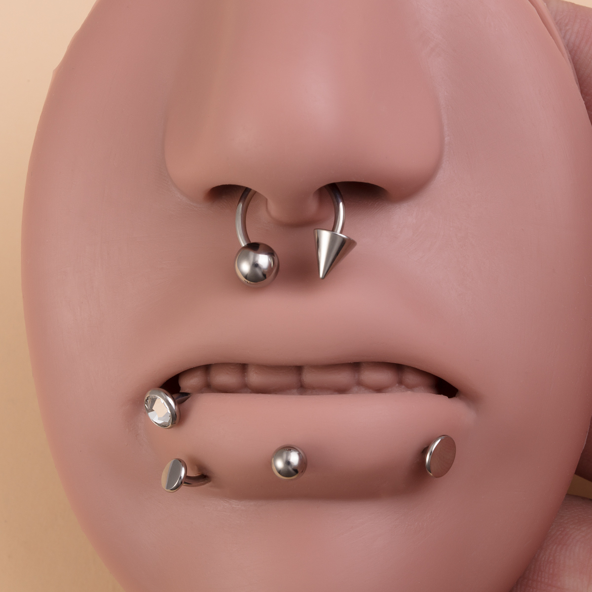 8pcs/Lot ASTM F136 Implantable - Body Jewelry Implant Grade Titanium review and price