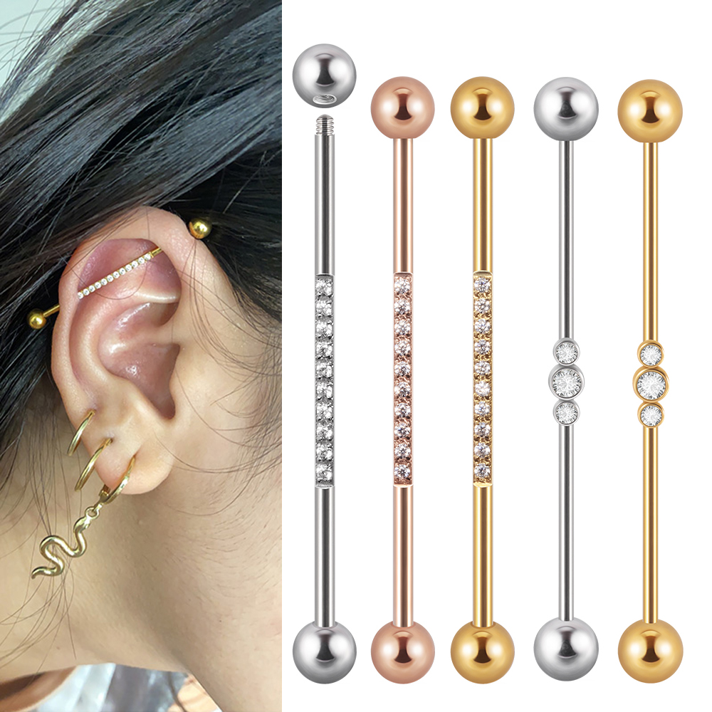 1PC Stainless Steel Industrial - Body Jewelry Industrial review and price