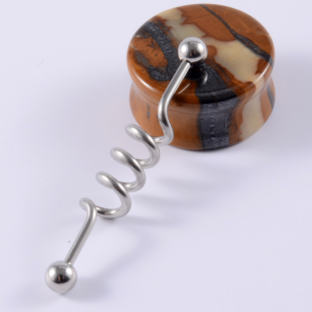 1Pcs Surgical Steel Snake Indu - Body Jewelry Industrial review and price