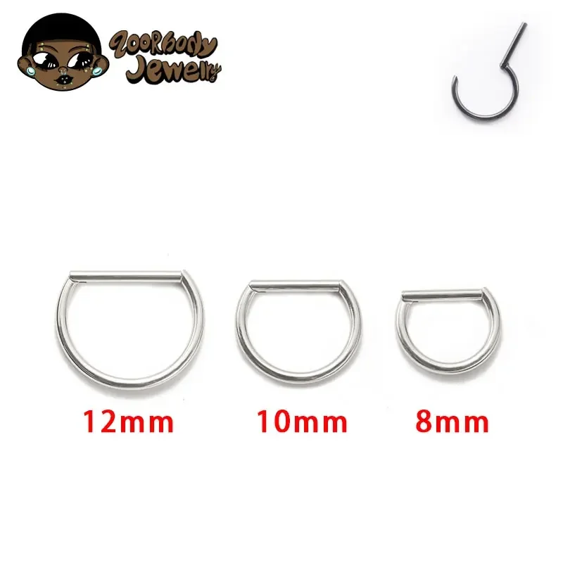 1Pcs G23 Titanium Piercing 16G - Helix Cartilage Ring review and price
