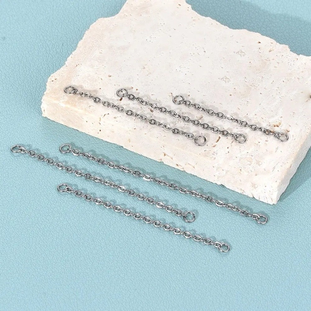 Titanium Nose Chain Double Cha - Body Jewelry Labret review and price