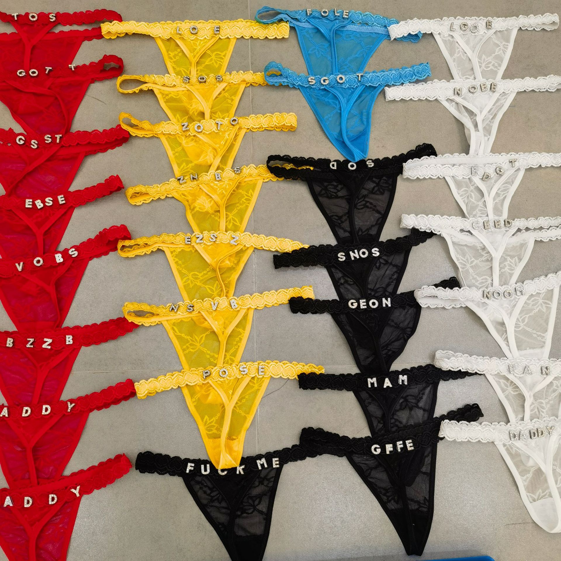 Customize Thongs Crystal Name  - Body Jewelry For Women review and price