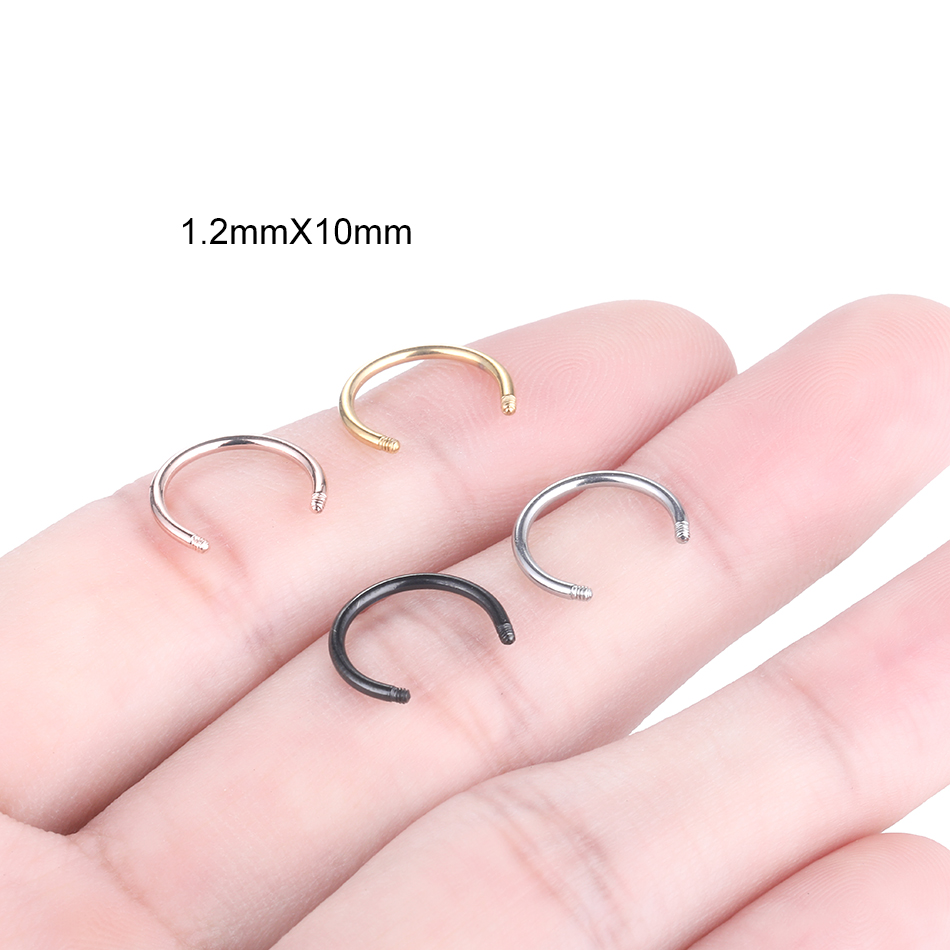 100pcs/lot Screw Circular Barb - Body Jewelry Replacement Ball review and price
