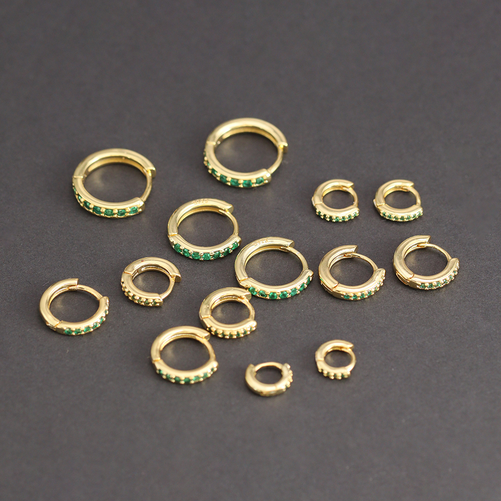 1 Pair Green Little Huggies St - Helix Cartilage Ring review and price