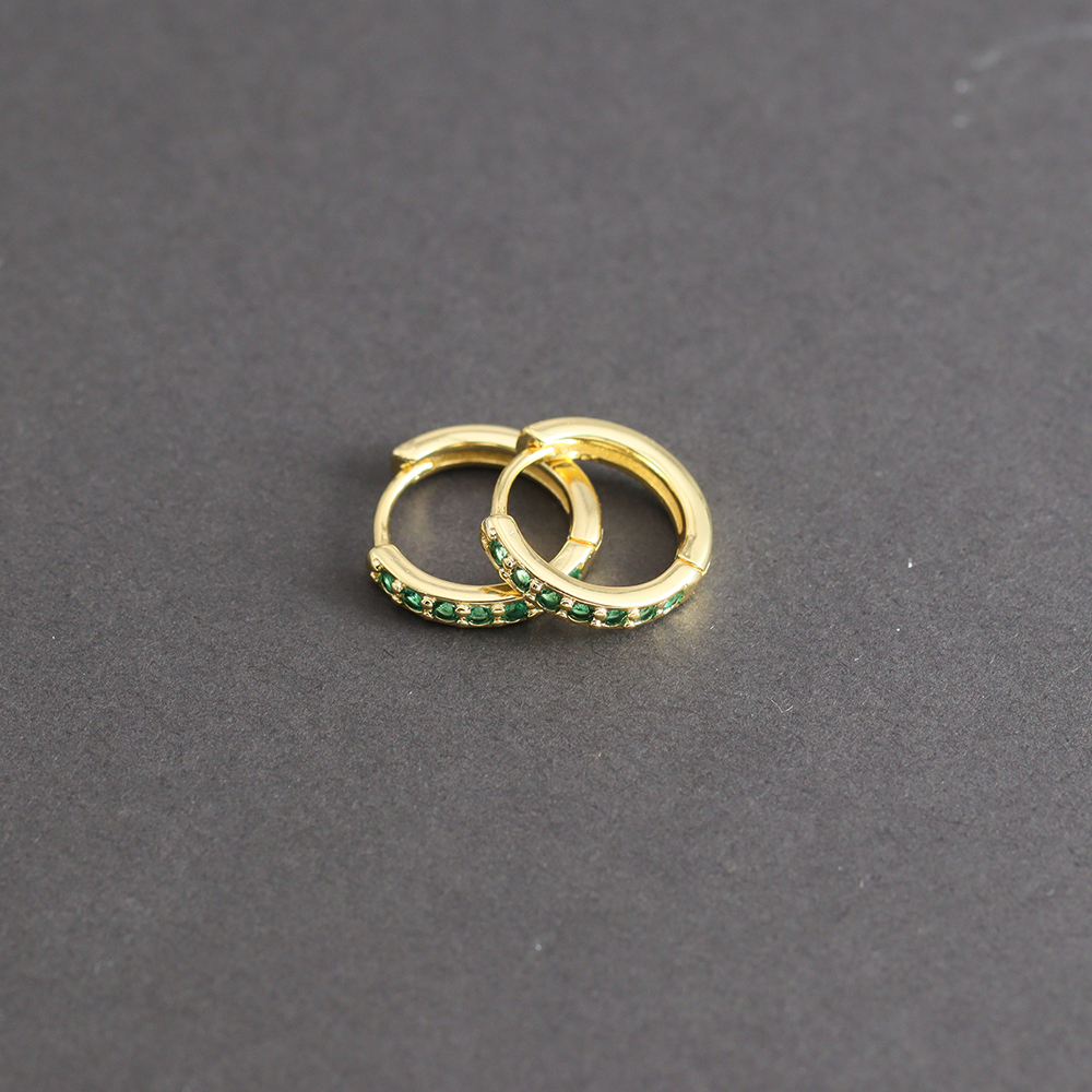 1 Pair Green Little Huggies St - Helix Cartilage Ring review and price