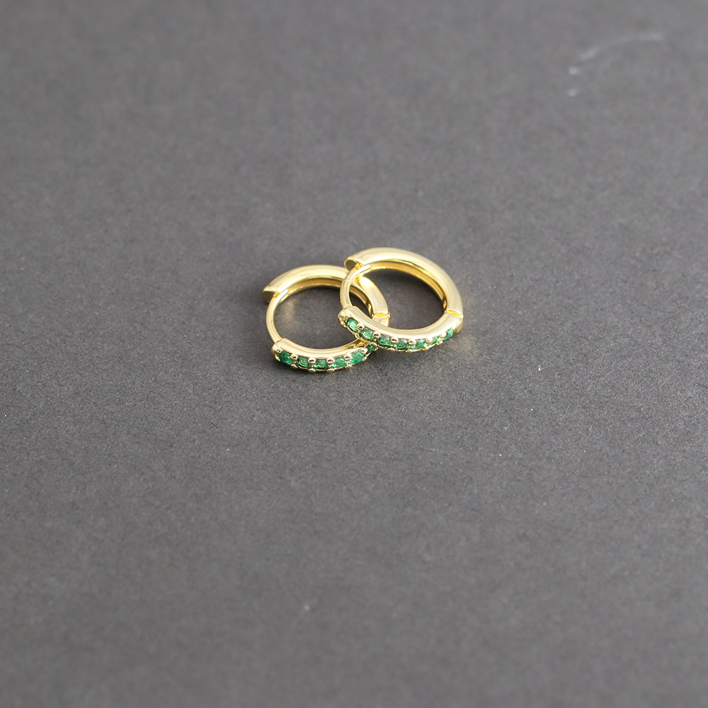 1 Pair Green Little Huggies St - Helix Cartilage Ring review and price