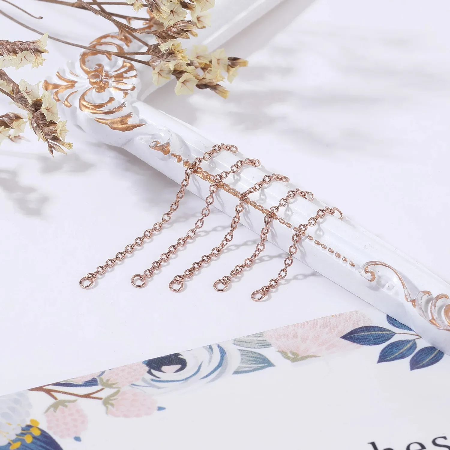 1PC Silver/Gold Color Nose Cha - Body Jewelry Industrial review and price