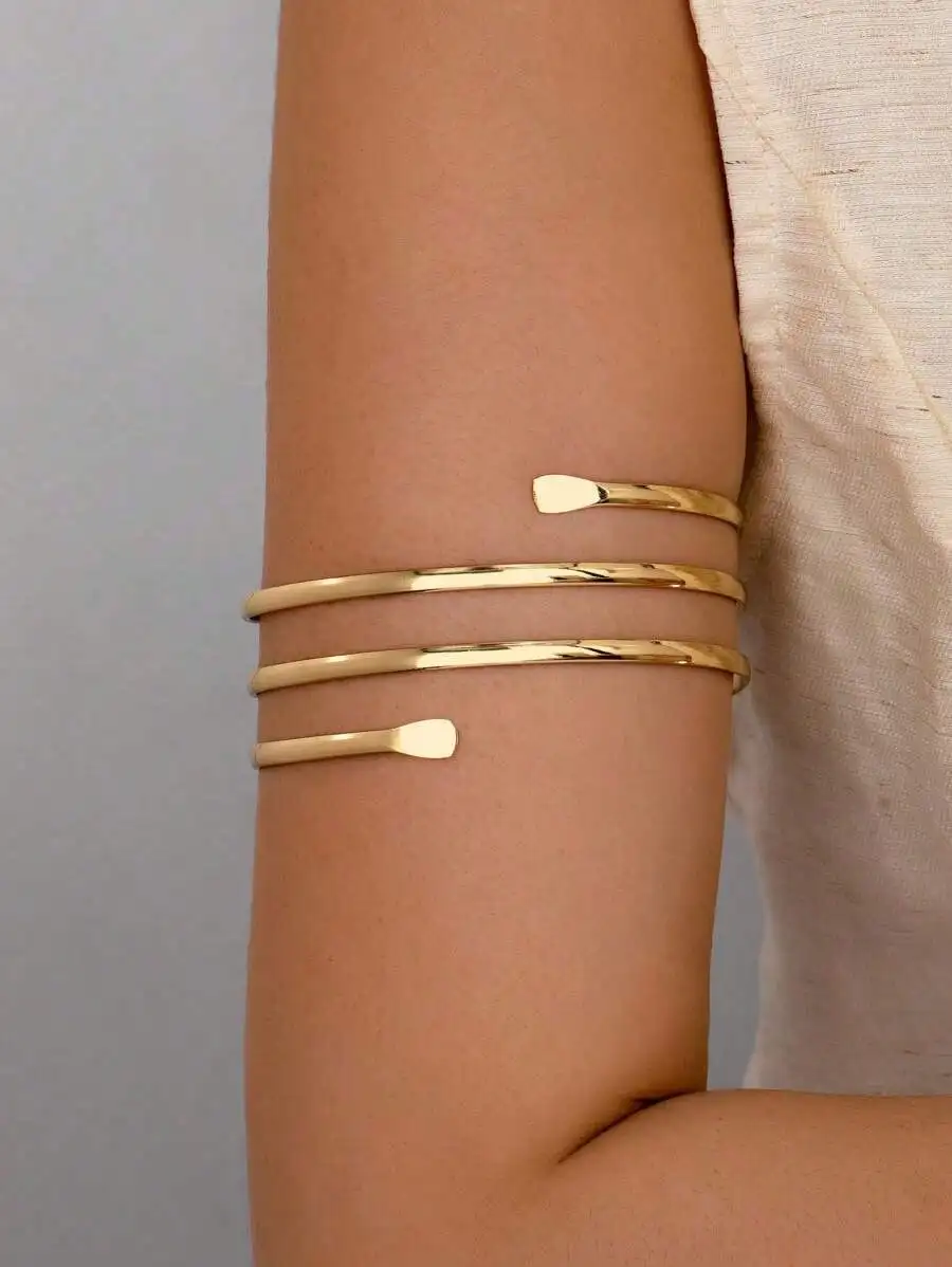 1pc Women Metal Wire Armband,  - Body Jewelry For Women review and price