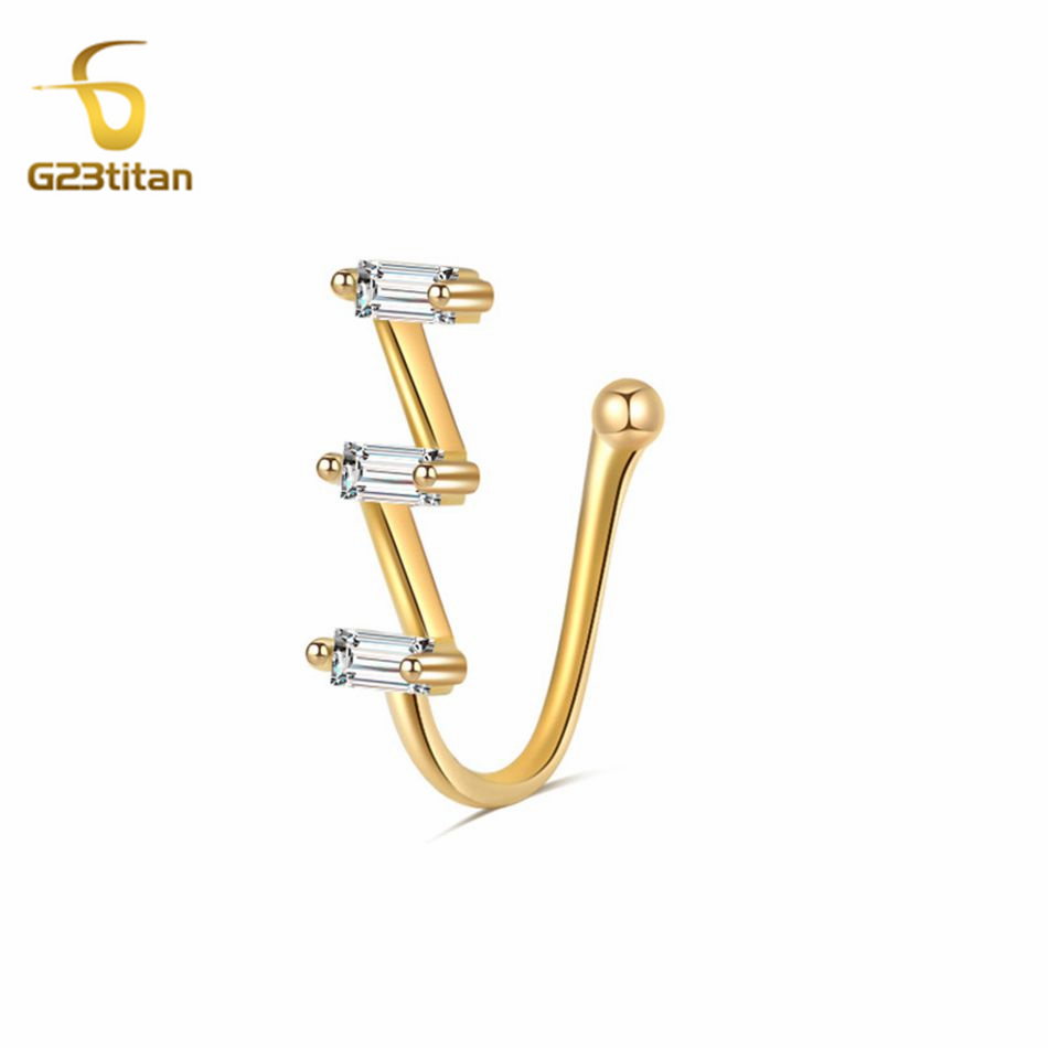 1pc Fake Nose Piercing Ring Wo - Helix Cartilage Ring review and price
