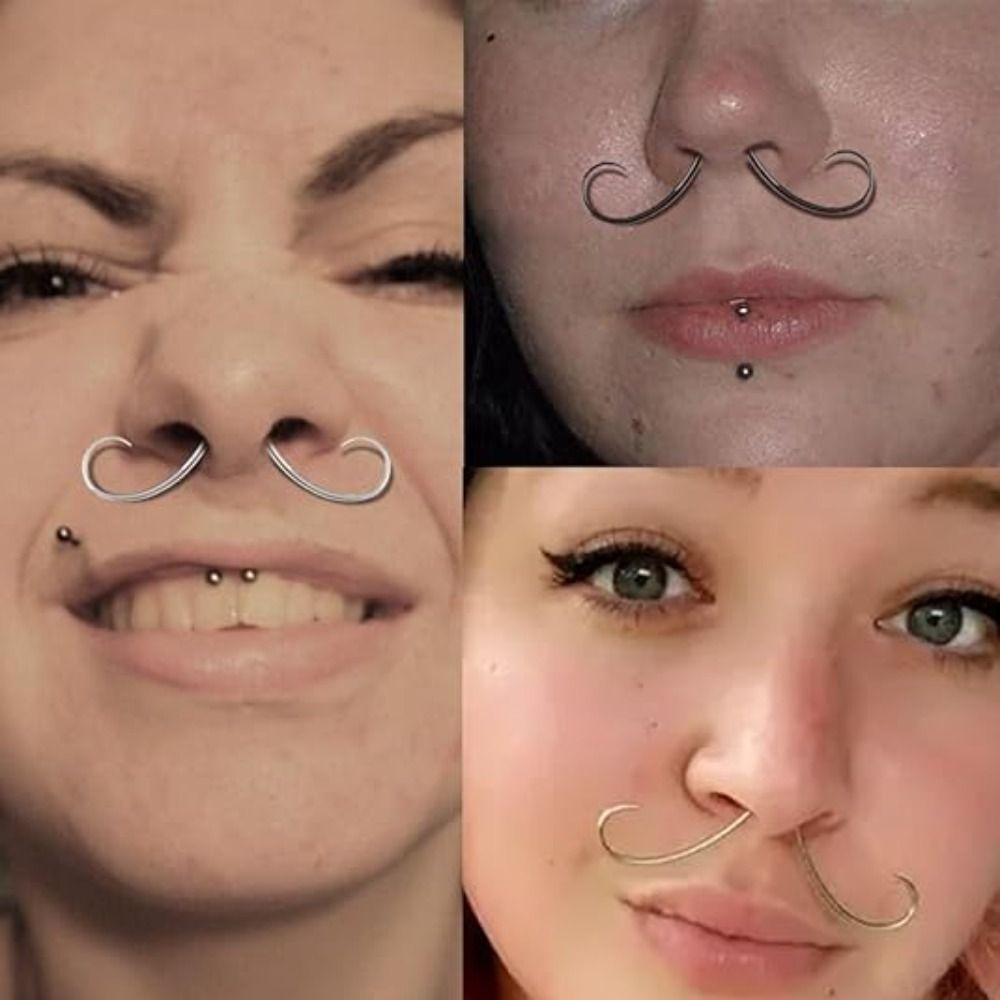Piercing Jewelry Mustache Sept - Body Jewelry Hangers review and price