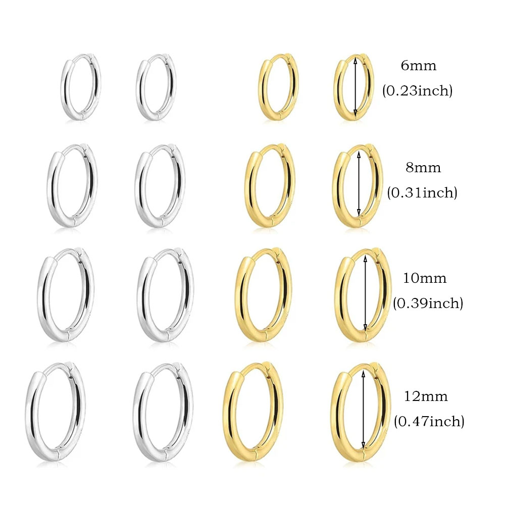 4Pairs/4Pcs Stainless Steel Ci - Helix Cartilage Ring review and price