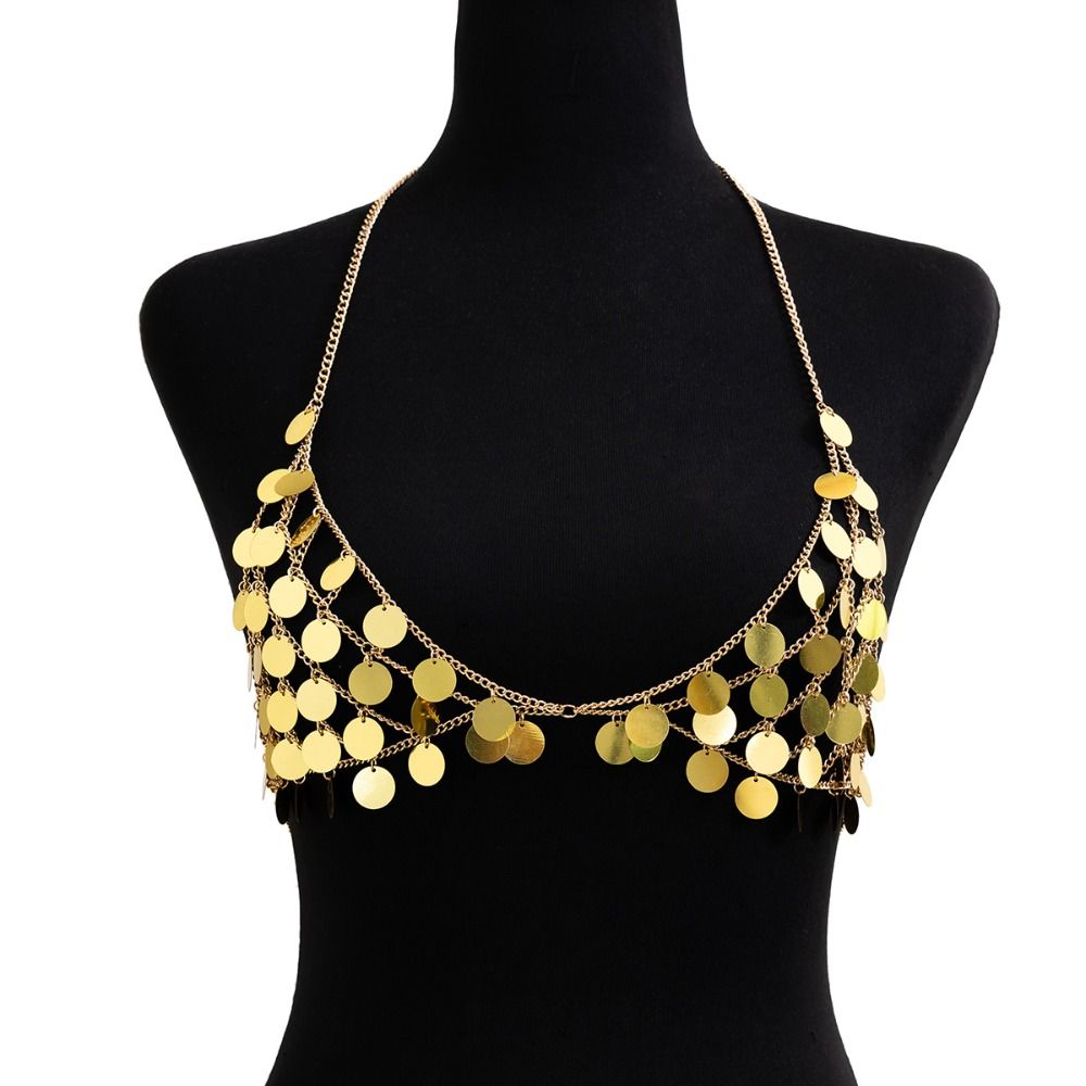 Simple Underwear Star Sequins  - Body Jewelry Vest review and price