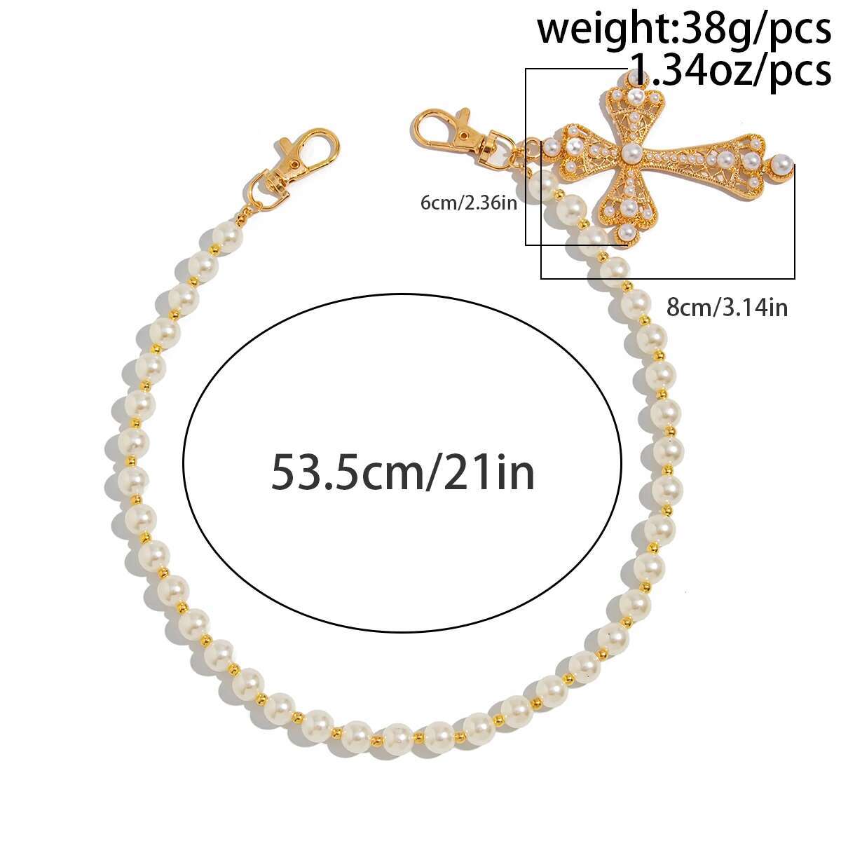 KunJoe Hip Hop Big Jesus Cross - Body Jewelry Men review and price