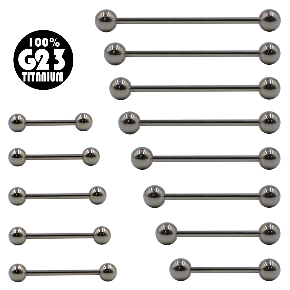 G23 Solid Titanium Barbell Rin - Body Jewelry Industrial review and price