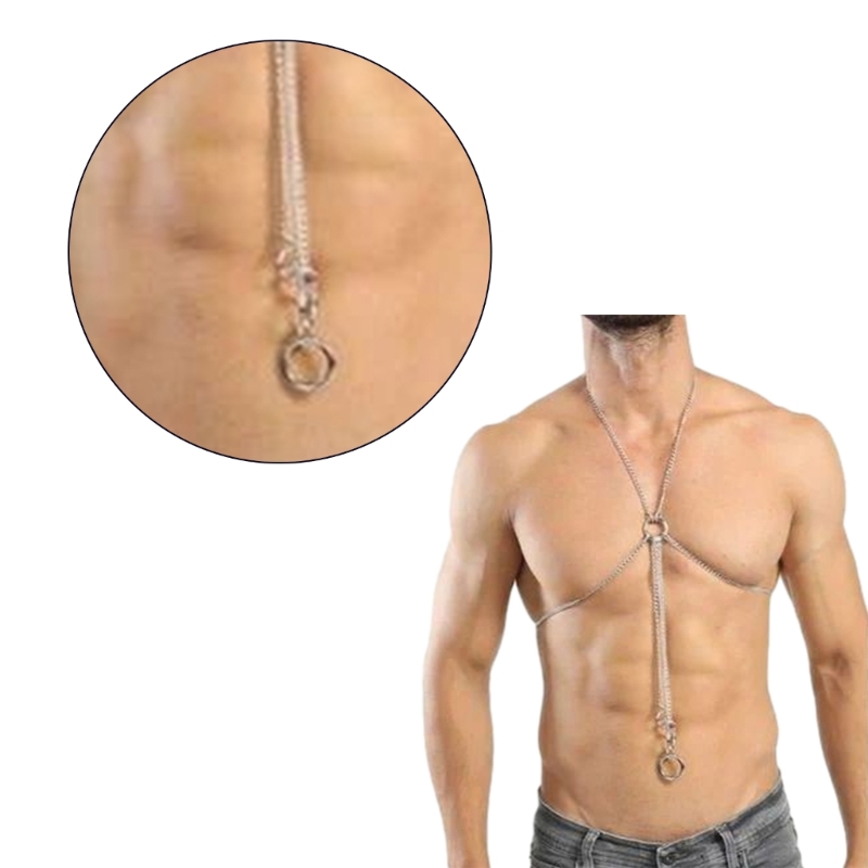 Body Chain Harness for Men Adj - Body Jewelry Men review and price