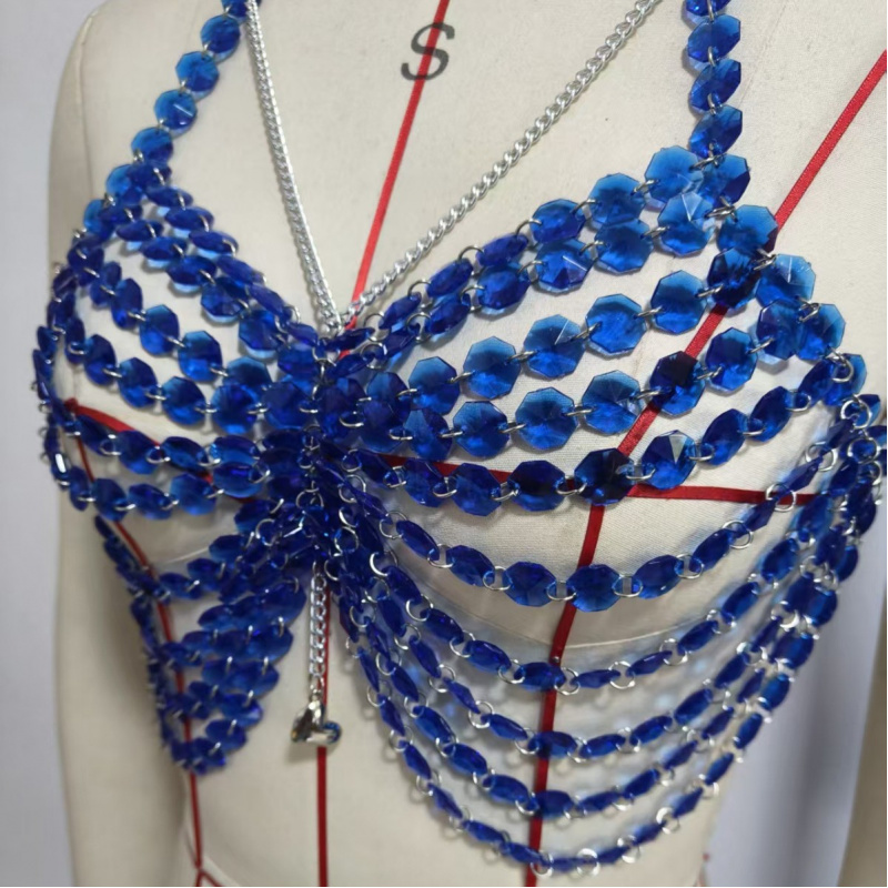 Women Body Chest Chain Fashion - Body Jewelry Vest review and price