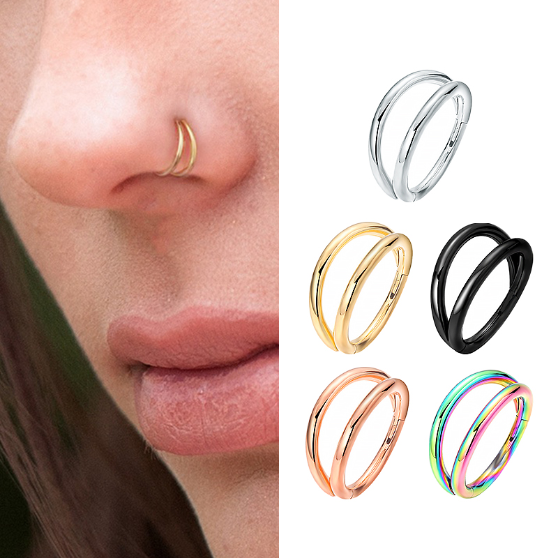 Piercing Septum Clicker Tragus - Body Jewelry Industrial review and price
