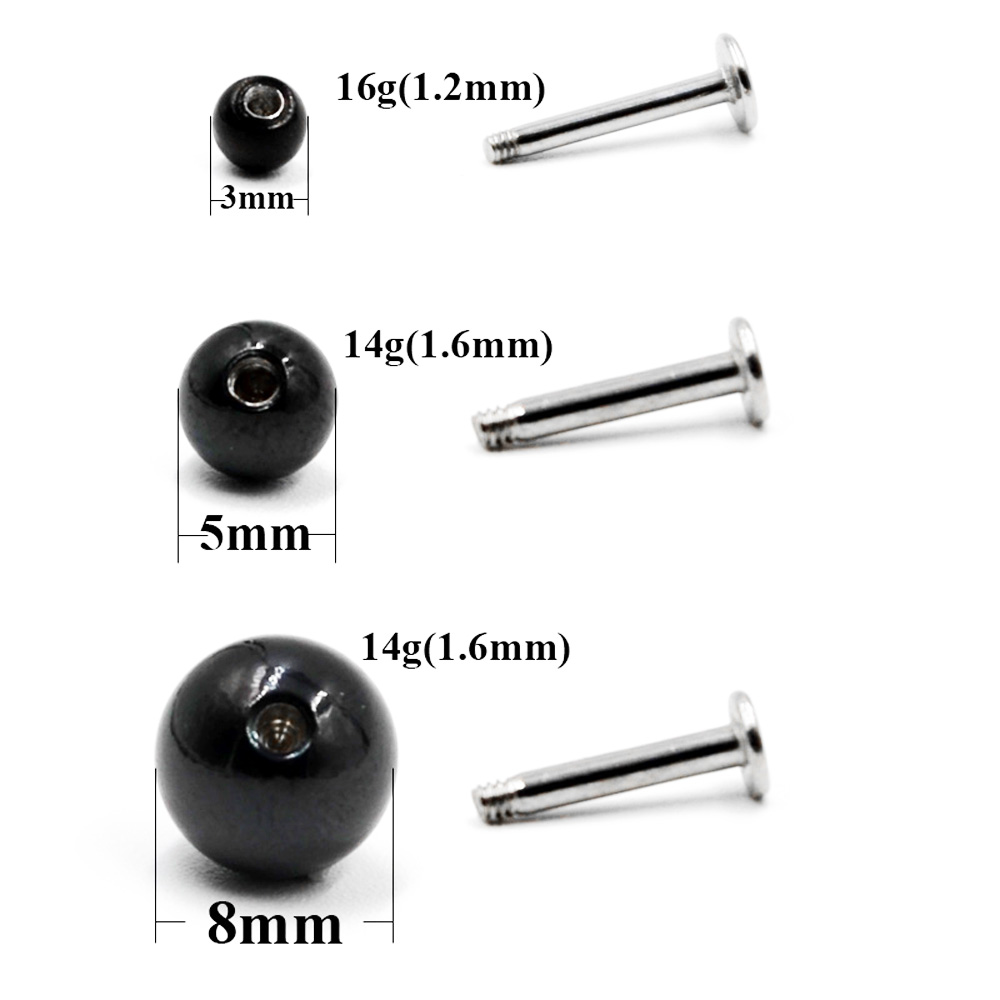 Showlove-10PCS Stainless Steel - Body Jewelry Replacement Ball review and price