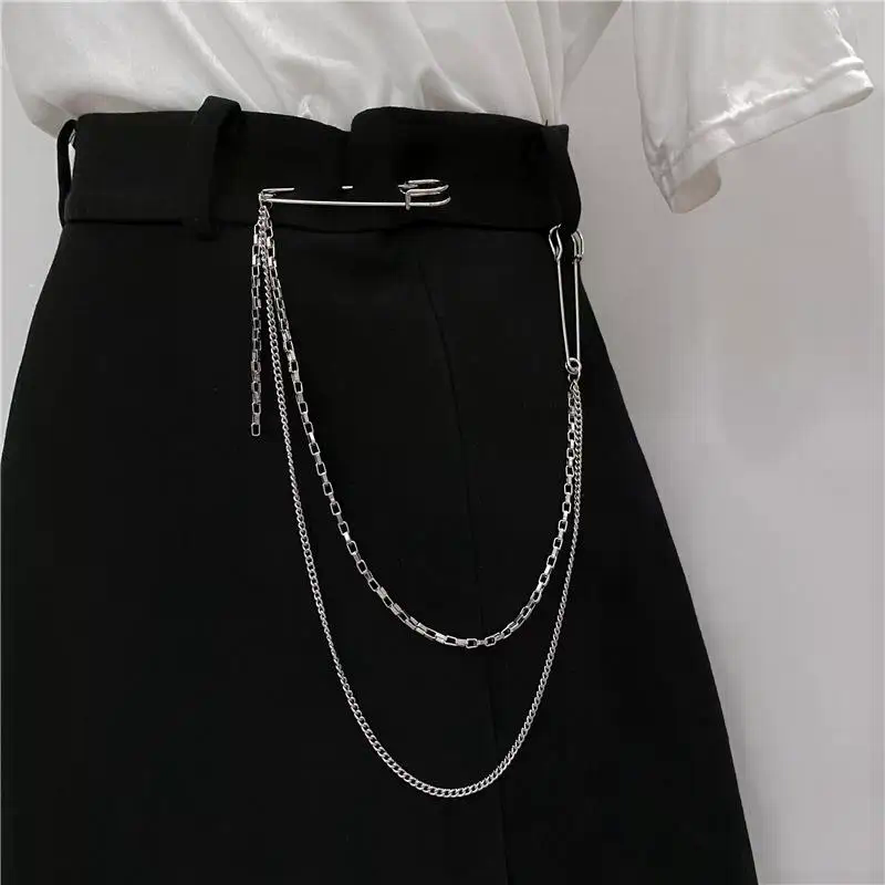 New Punk Double Layered Pants  - Body Jewelry Men review and price