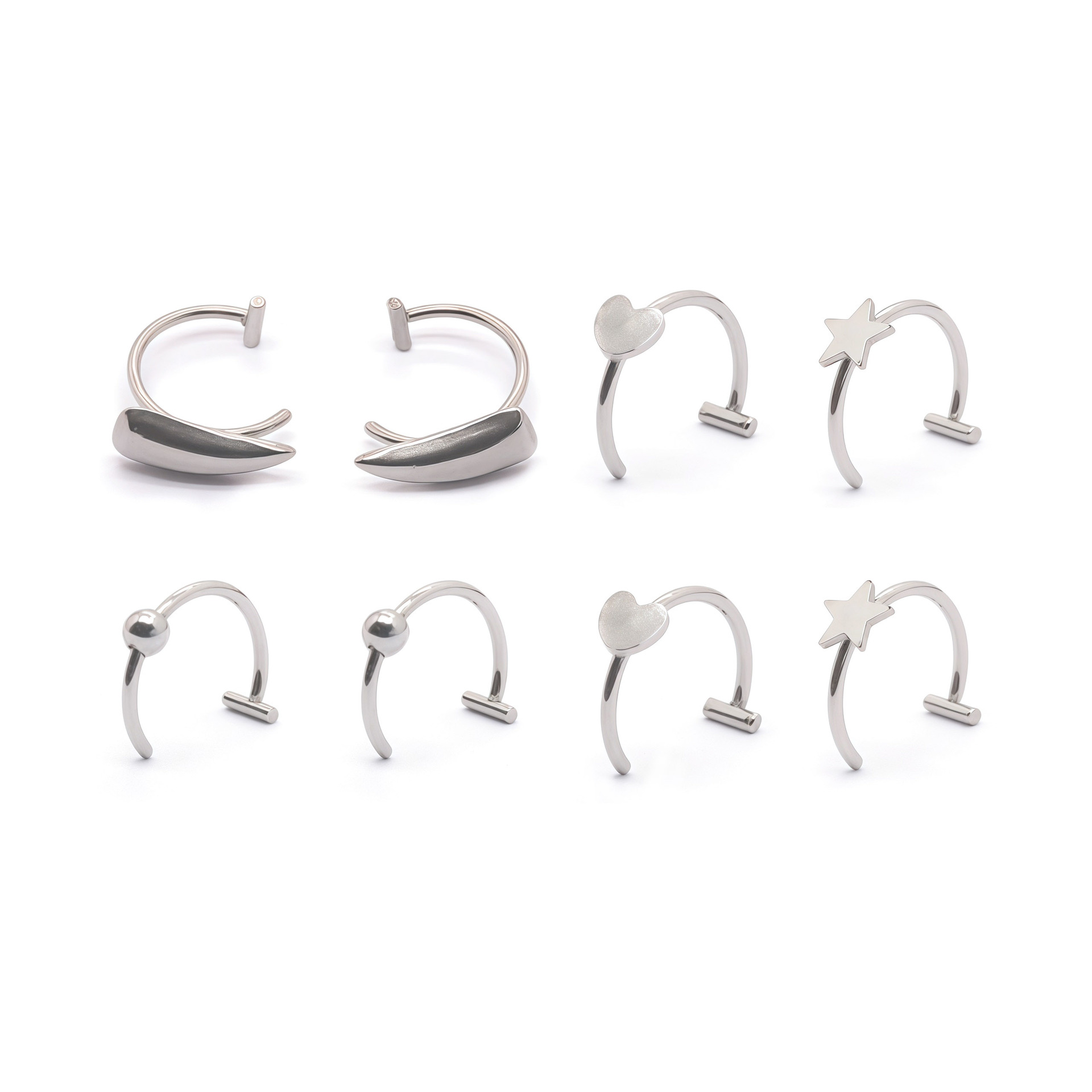 8Pcs of 1Set Fashion 316L Stai - Body Jewelry Labret review and price