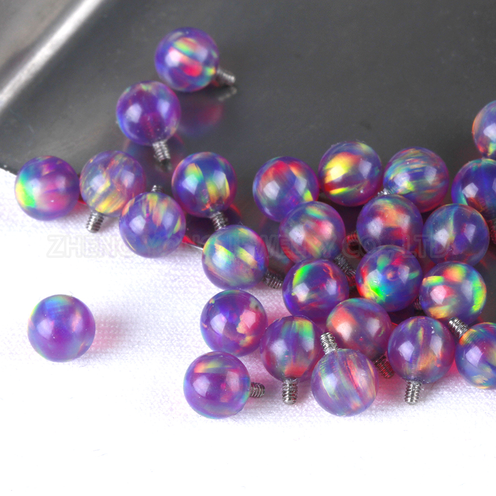 1 Pair Piercing Screw on Ball  - Body Jewelry Labret review and price