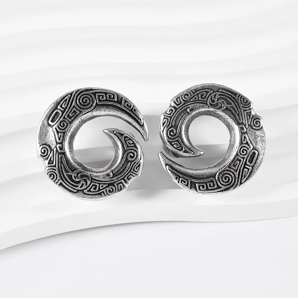 Vintage Spiral Ear Weights 1 P - Body Jewelry Hangers review and price