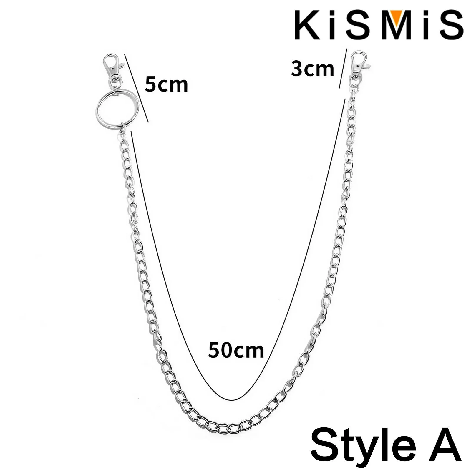 1PC Punk Style Multi Layer Key - Body Jewelry Men review and price