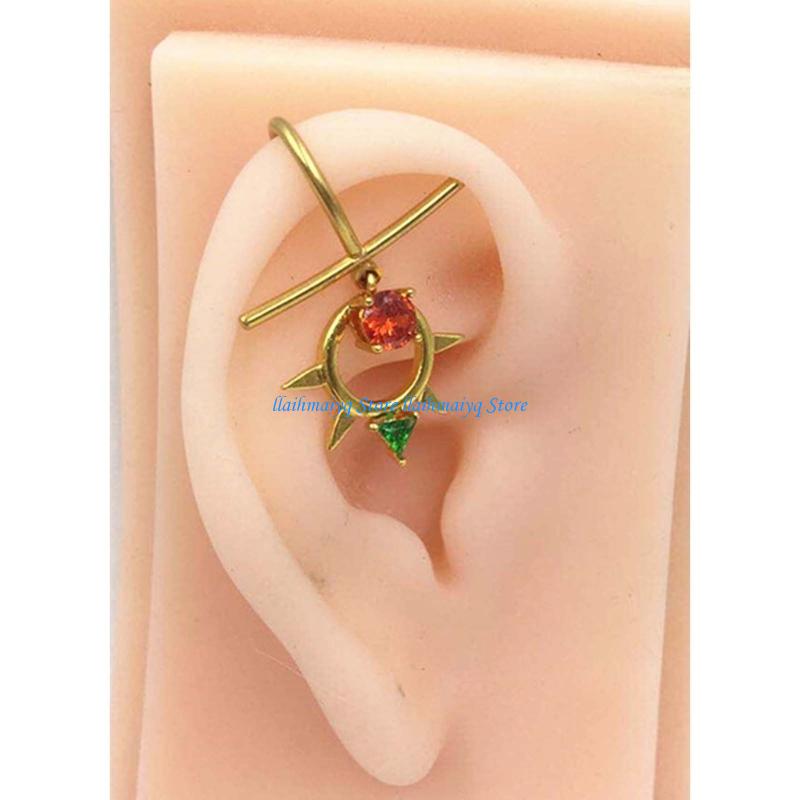 573B Non Piercing Hoop Rings Z - Body Jewelry Labret review and price
