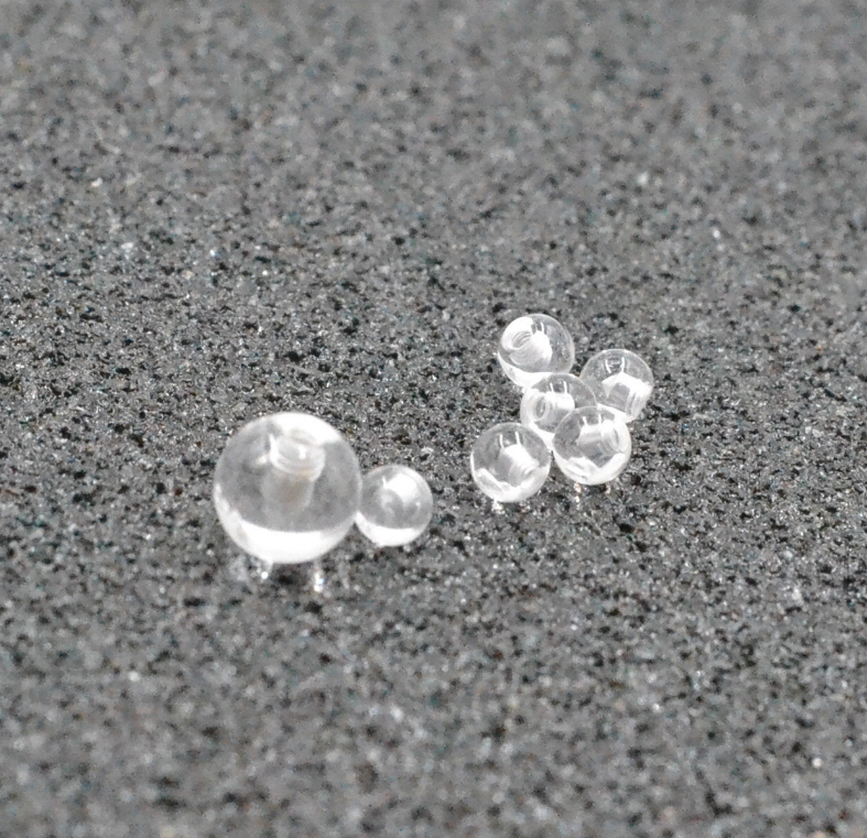 100pcs/lot Clear Ball Replacem - Body Jewelry Replacement Ball review and price