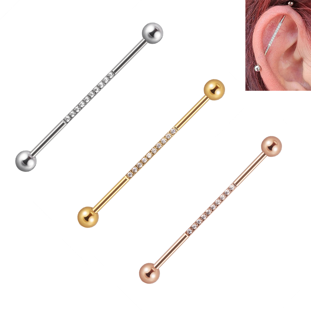 1/3Pcs Stainless Steel Industr - Body Jewelry Industrial review and price
