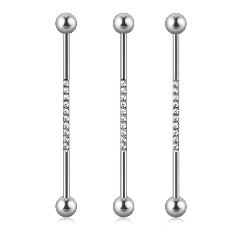 1/3Pcs Stainless Steel Industr - Body Jewelry Industrial review and price