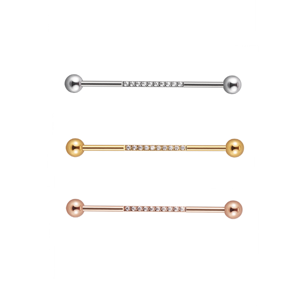 1/3Pcs Stainless Steel Industr - Body Jewelry Industrial review and price