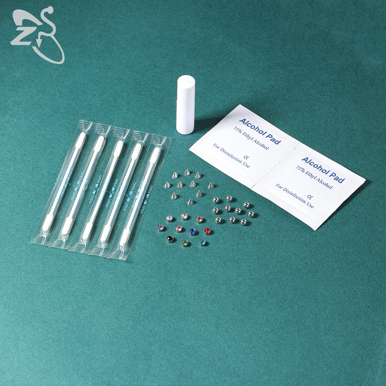 ZS 1 Set Fake Eyebrow Ring Men - Body Jewelry Labret review and price