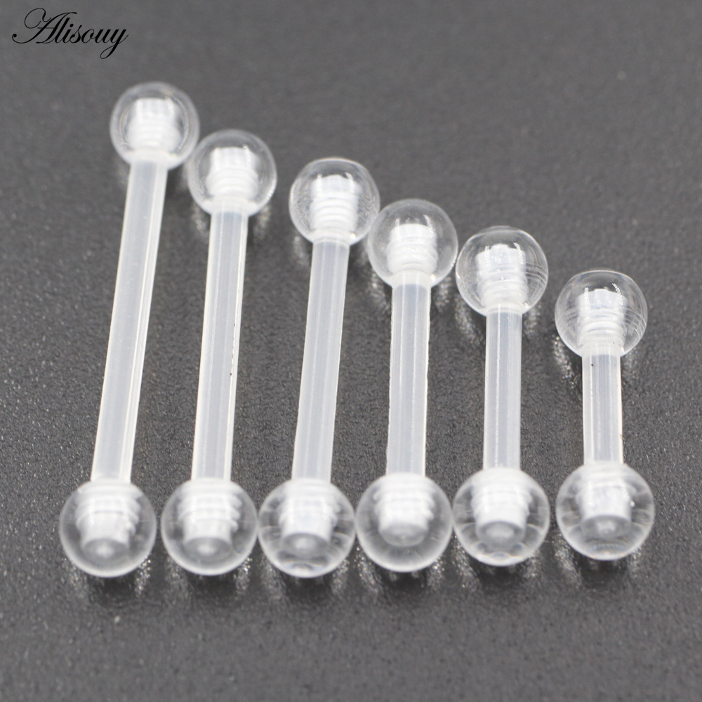 2PCS Transparent Acrylic UV Ba - Body Jewelry Industrial review and price
