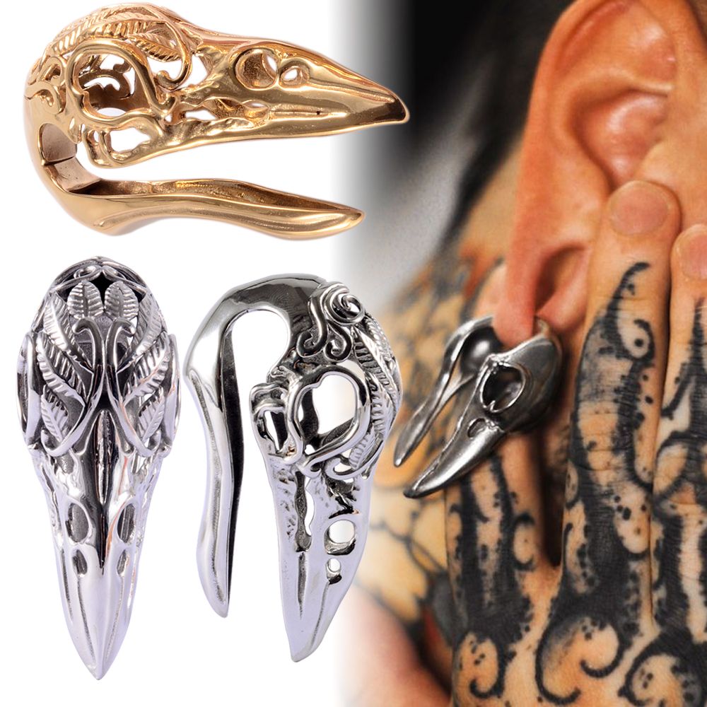 1/2PCs Punk Surgical Steel Bir - Body Jewelry Hangers review and price