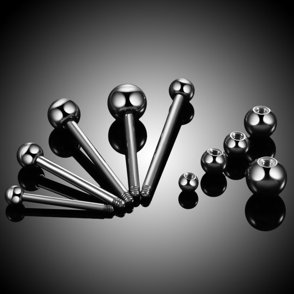 1PC 14G 16G Titanium Industria - Body Jewelry Industrial review and price