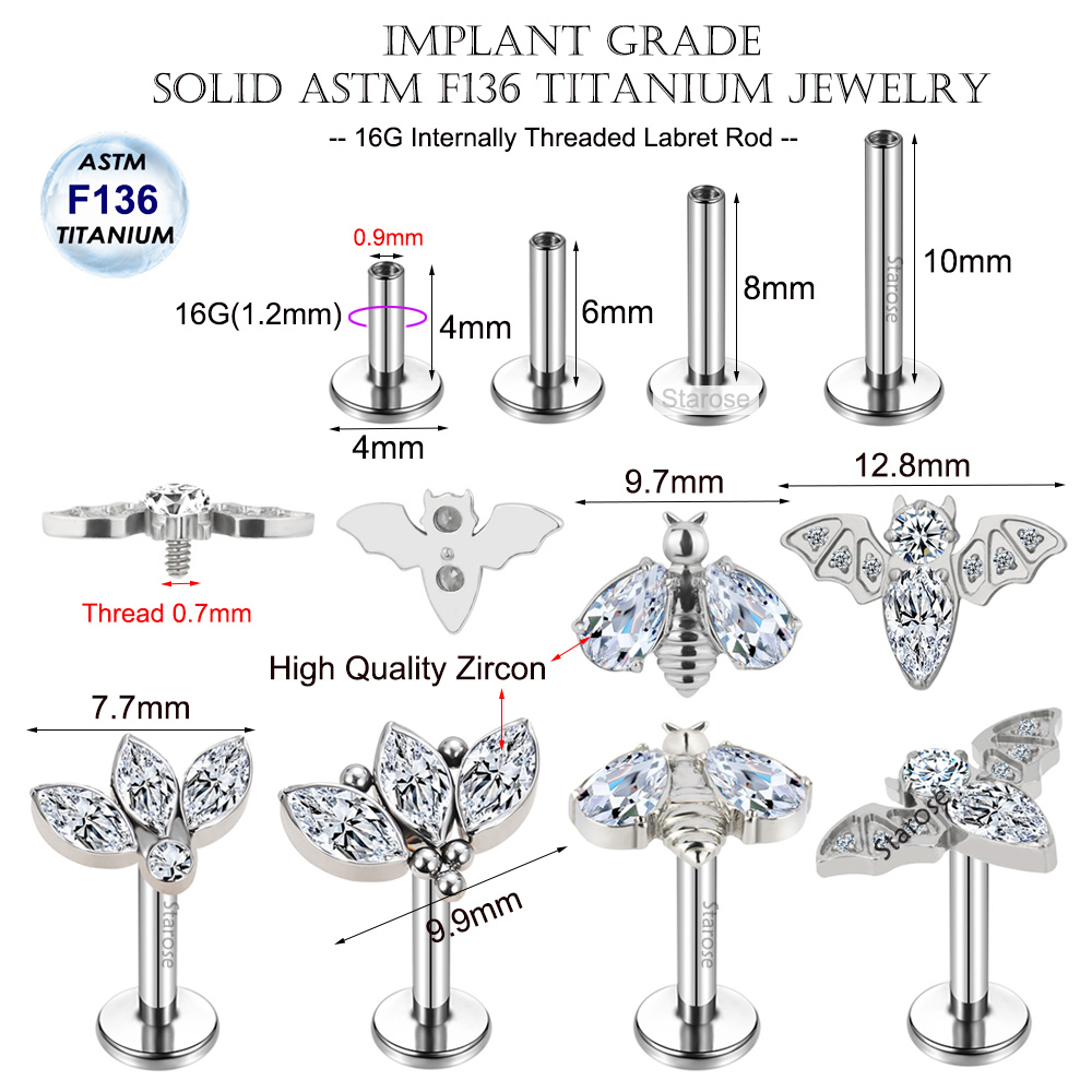 Implant Grade ASTM F-136 Titan - Body Jewelry Implant Grade Titanium review and price