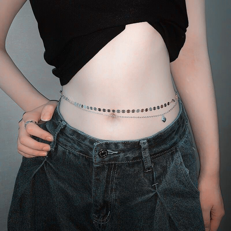Fashion Simple Double Layer Be - Body Jewelry For Women review and price