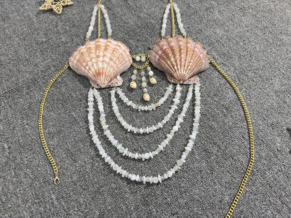Y2K Harness Crop Top Backless  - Body Jewelry Vest review and price