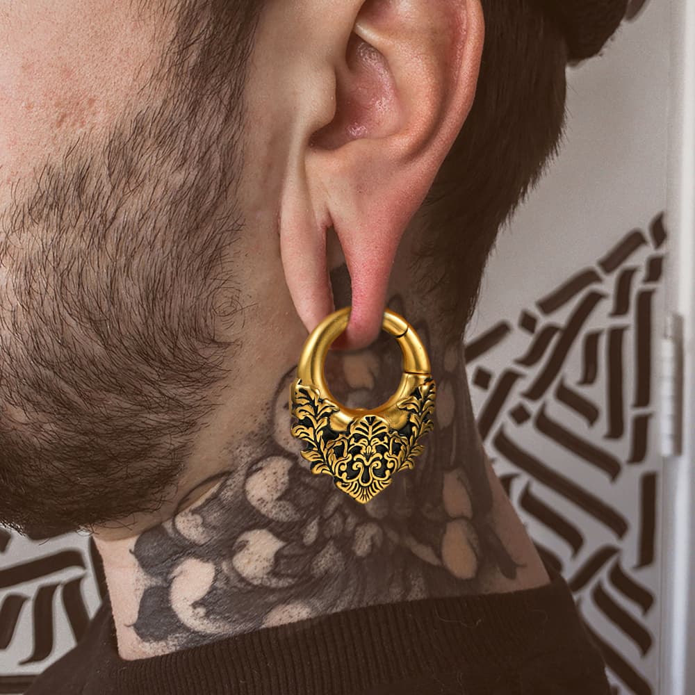 Giga 2Pcs Vintage 5mm(4g) Flor - Body Jewelry Hangers review and price