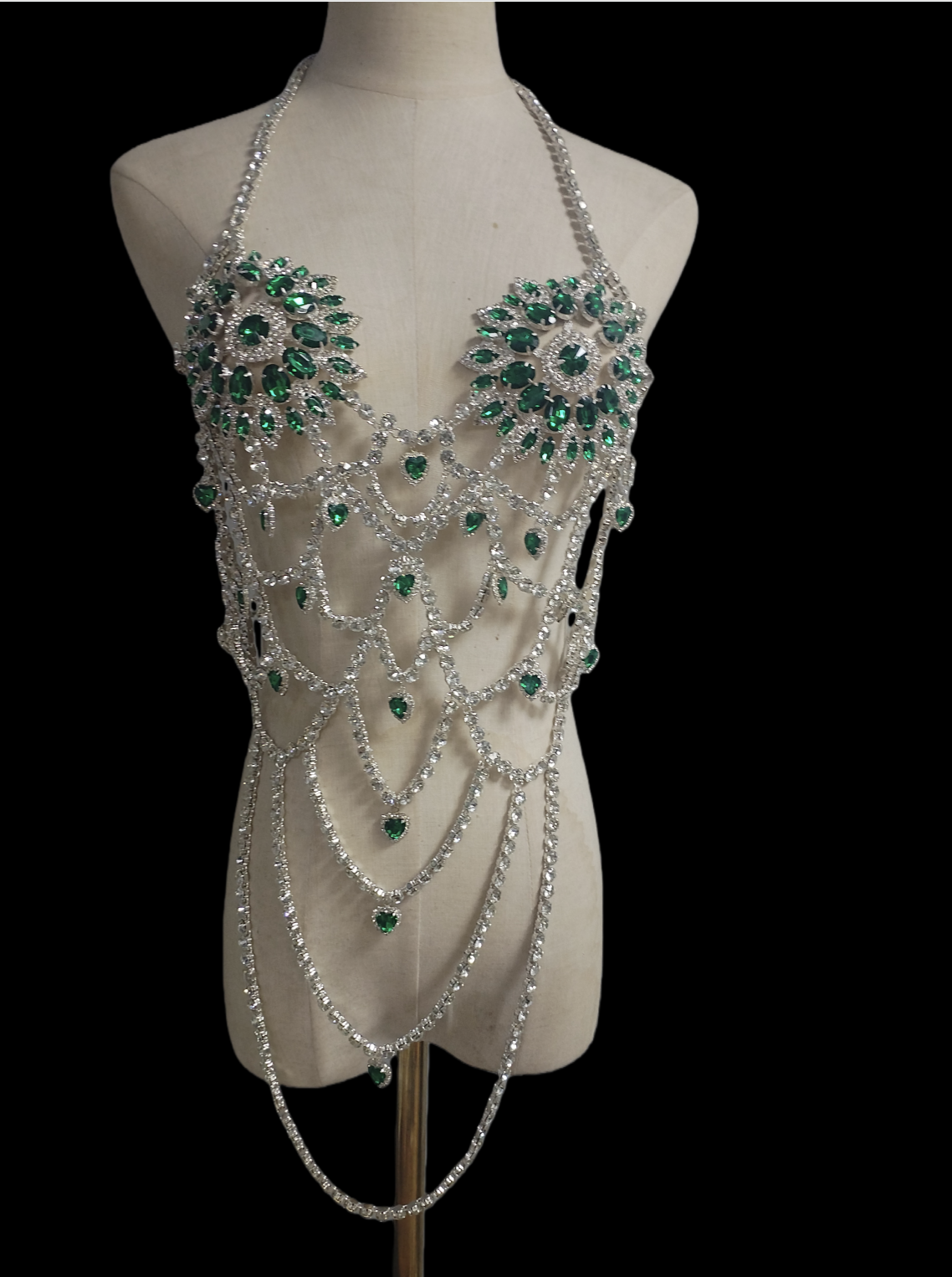 Sexy Body Chain Woman Bikini L - Body Jewelry Metal Types review and price