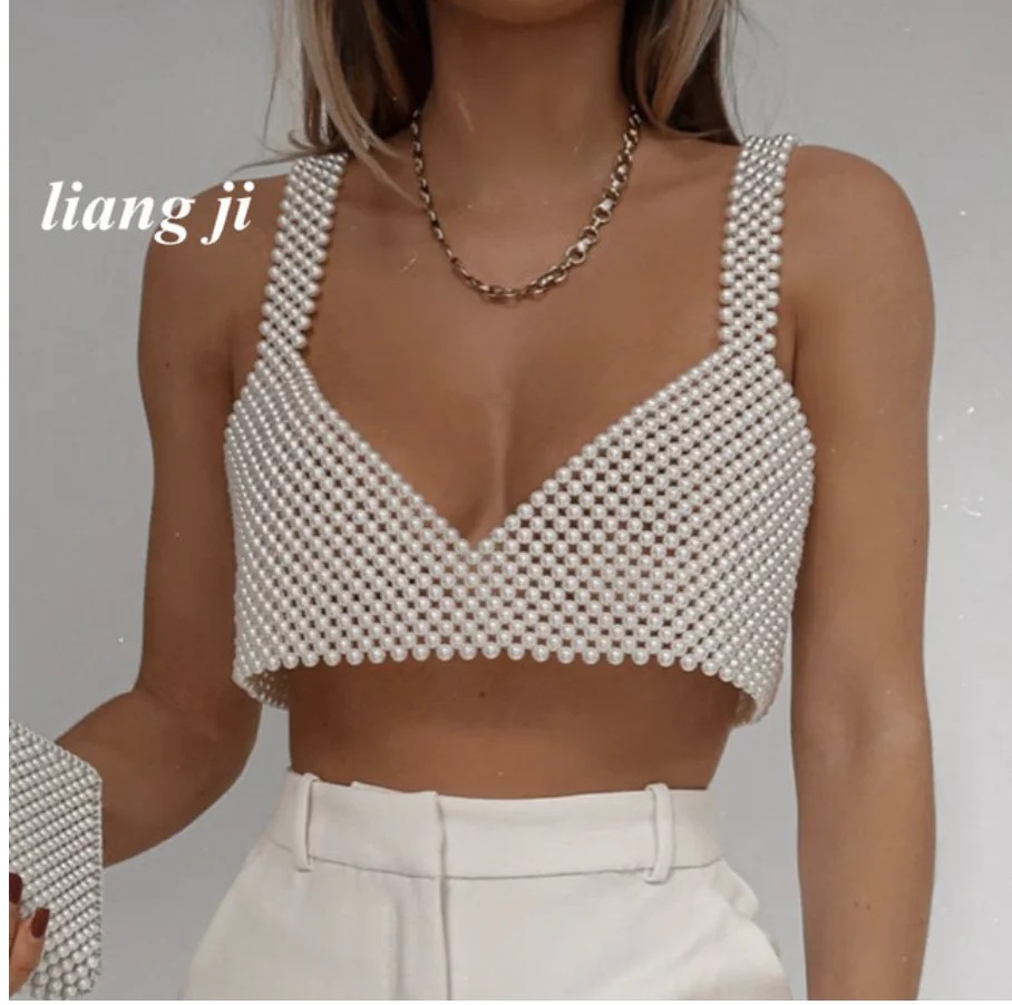 Body Jewelry Pearl Handmade Se - Body Jewelry Vest review and price
