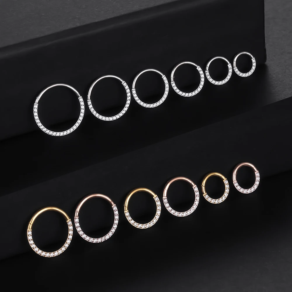 F136 Titanium Nose Piercing Hi - Helix Cartilage Ring review and price